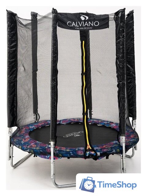 Батут Calviano Smile 183 см-6 ft с внешней сеткой складной - Изображение №2 — Интернет-магазин Time-Shop
