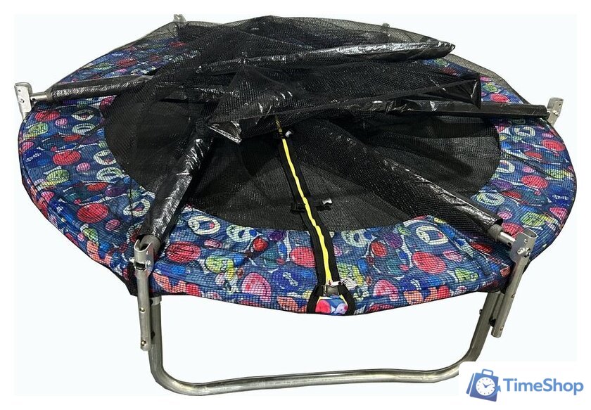 Батут Calviano Smile 183 см-6 ft с внешней сеткой складной - Изображение №4 — Интернет-магазин Time-Shop