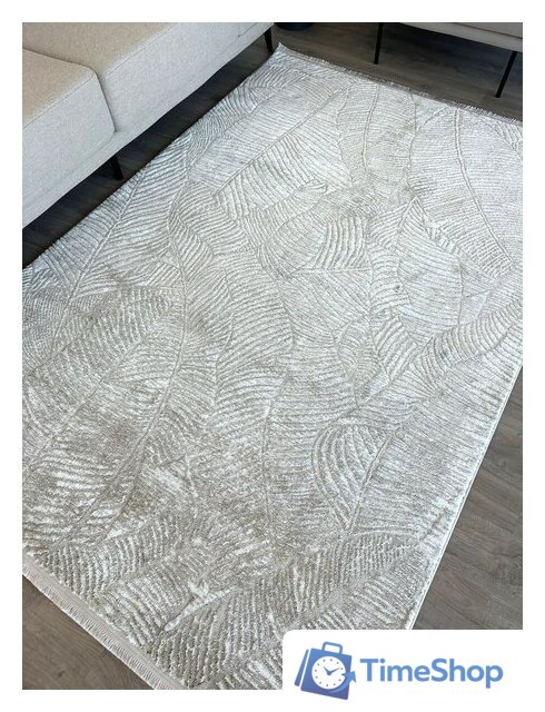 Ковер для жилой комнаты Radjab Carpet Марсель NP 425 Прямоугольник 11587RK (2.4x3.4, Cream) - Изображение №5 — Интернет-магазин Time-Shop