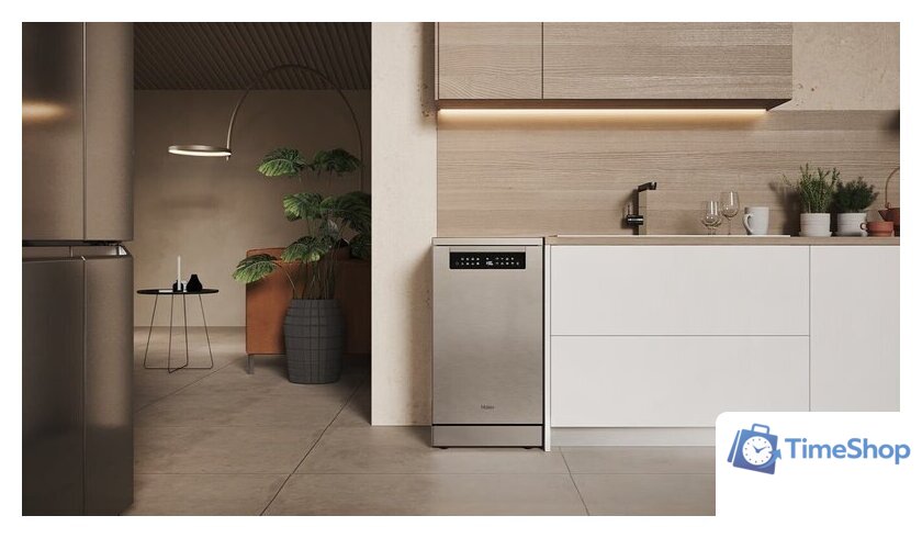 Отдельностоящая посудомоечная машина Haier XF0C3TB0FW - Изображение №10 — Интернет-магазин Time-Shop