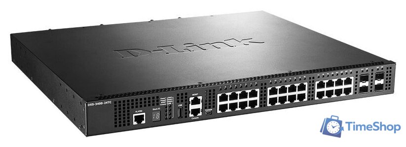 Управляемый коммутатор уровня 2+ D-Link DXS-3400-24TC/A1ASI - Изображение №2 — Интернет-магазин Time-Shop
