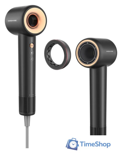 Фен Coshare SuperFlow1 High Speed Hair Dryer HD10E (gallon black) - Изображение №1 — Интернет-магазин Time-Shop