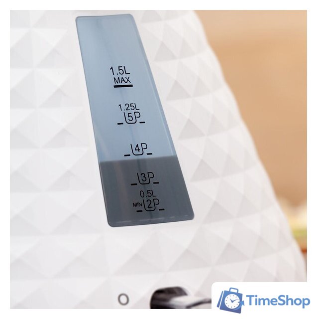 Электрический чайник Eldom C275 Nelo (белый) - Изображение №3 — Интернет-магазин Time-Shop