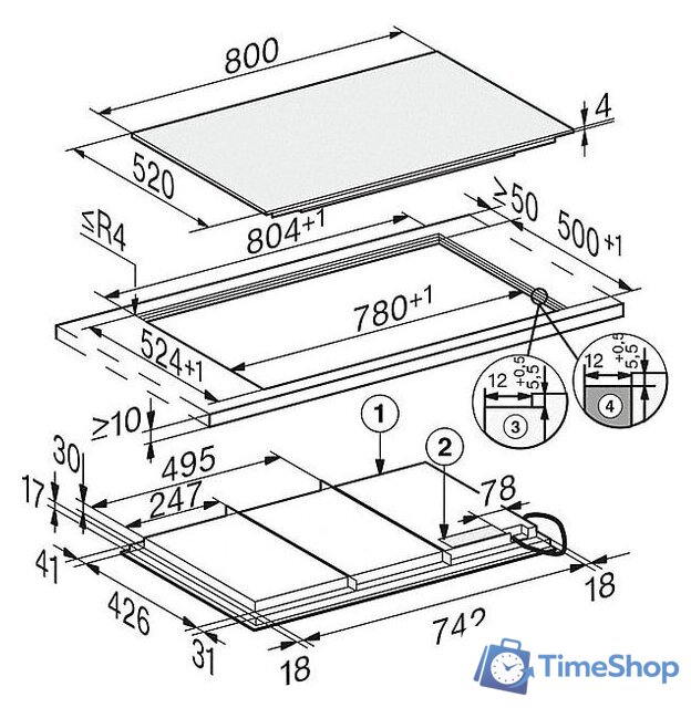 Варочная панель Miele KM 7678 FL - Изображение №5 — Интернет-магазин Time-Shop