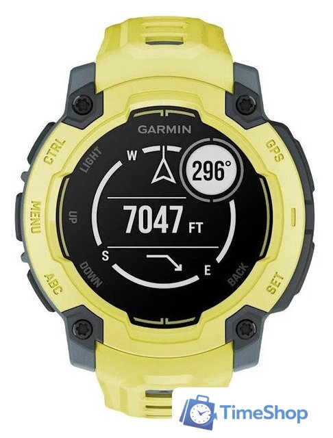 Умные часы Garmin Instinct E 45 мм (электрик лайм) - Изображение №4 — Интернет-магазин Time-Shop