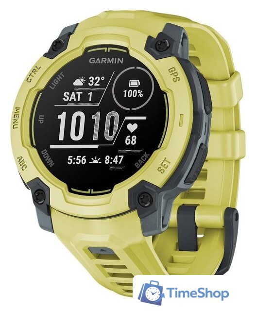 Умные часы Garmin Instinct E 45 мм (электрик лайм) - Изображение №1 — Интернет-магазин Time-Shop