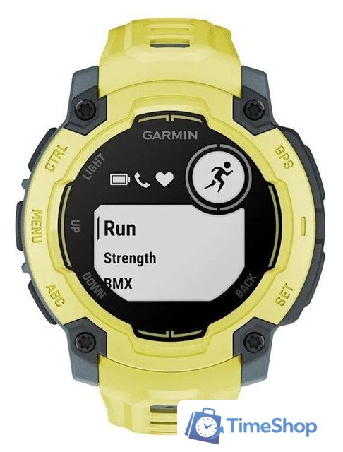 Умные часы Garmin Instinct E 45 мм (электрик лайм) - Изображение №2 — Интернет-магазин Time-Shop