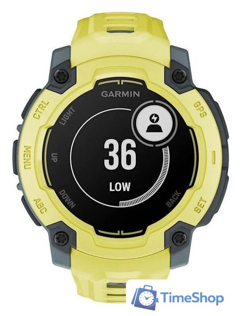 Умные часы Garmin Instinct E 45 мм (электрик лайм) - Изображение №8 — Интернет-магазин Time-Shop