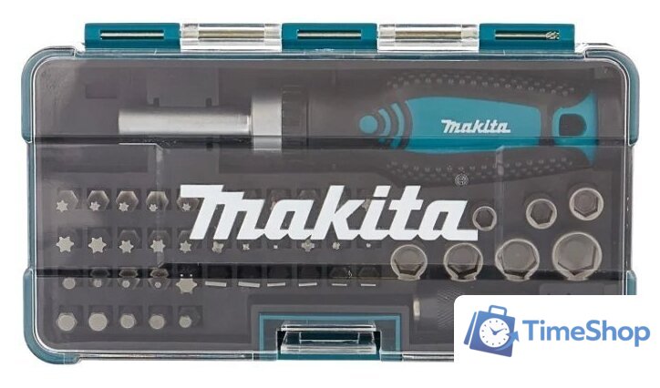 Набор отвертка с битами Makita B-36170 (47 предметов) - Изображение №2 — Интернет-магазин Time-Shop