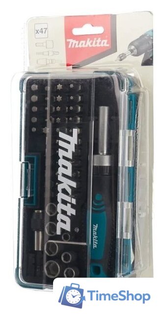 Набор отвертка с битами Makita B-36170 (47 предметов) - Изображение №4 — Интернет-магазин Time-Shop