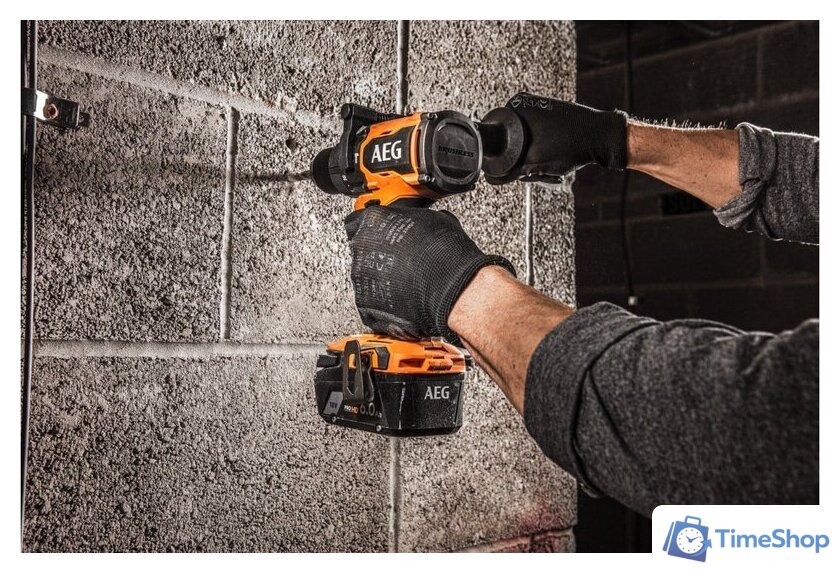 Ударная дрель-шуруповерт AEG Powertools BSB 18BL2-0 4935481042 (без АКБ) - Изображение №6 — Интернет-магазин Time-Shop