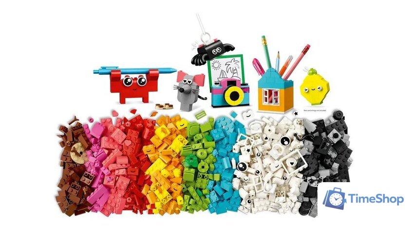 Конструктор LEGO Classic Креативная коробочка счастья 11042 - Изображение №2 — Интернет-магазин Time-Shop