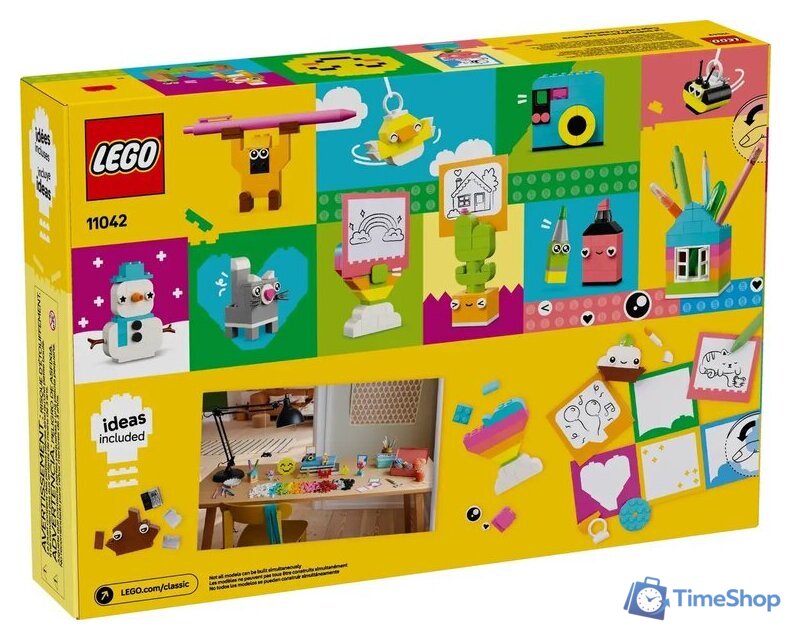 Конструктор LEGO Classic Креативная коробочка счастья 11042 - Изображение №15 — Интернет-магазин Time-Shop