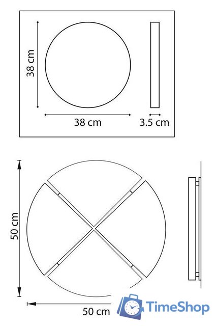 Бра Lightstar Emisfero 737616 - Изображение №6 — Интернет-магазин Time-Shop