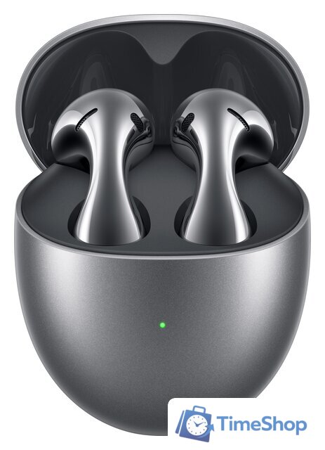 Наушники Huawei FreeBuds 5 (мерцающий серебристый, международная версия) - Изображение №1 — Интернет-магазин Time-Shop
