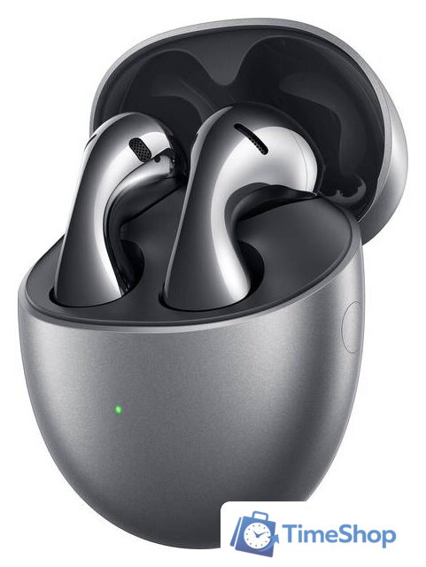 Наушники Huawei FreeBuds 5 (мерцающий серебристый, международная версия) - Изображение №2 — Интернет-магазин Time-Shop