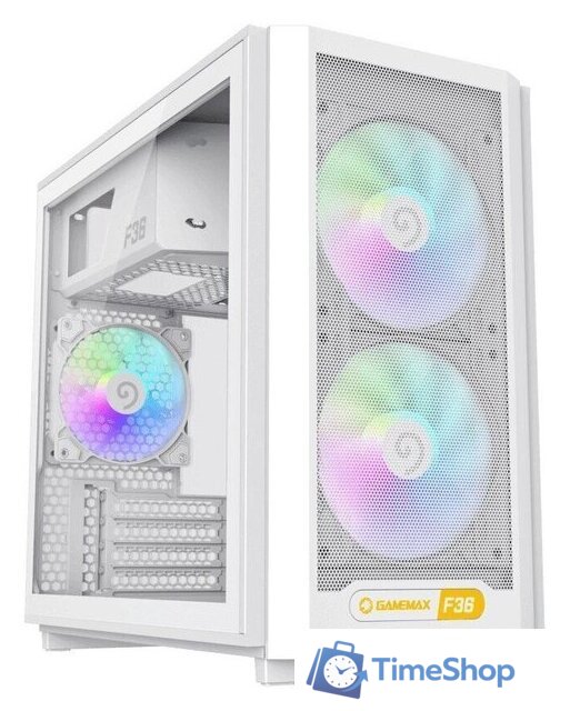 Корпус GameMax F36 WH (белый) - Изображение №1 — Интернет-магазин Time-Shop