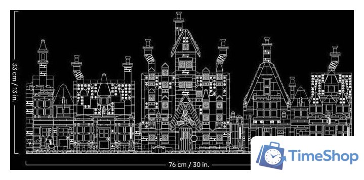 Конструктор LEGO Harry Potter 76457 Деревня Хогсмид – Коллекционное издание - Изображение №8 — Интернет-магазин Time-Shop