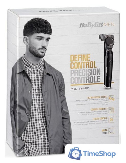 Триммер для бороды и усов BaByliss T881E - Изображение №6 — Интернет-магазин Time-Shop