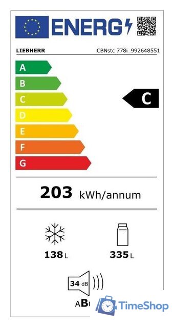 Холодильник Liebherr CBNstc 778i Peak BioFresh NoFrost - Изображение №10 — Интернет-магазин Time-Shop