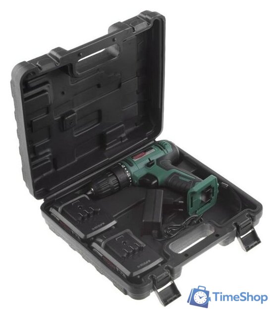 Дрель-шуруповерт Hammer ACD18A (с 2-мя АКБ, кейс) - Изображение №12 — Интернет-магазин Time-Shop