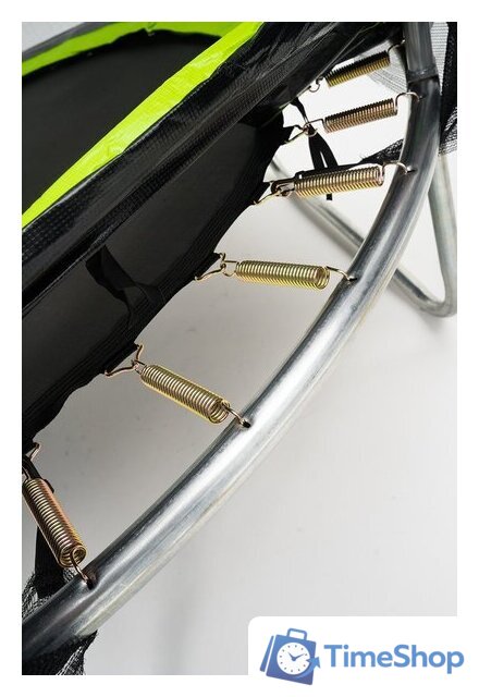 Батут Calviano Inside Master Green 252 см - 8ft (внутренняя сетка, с лестницей) - Изображение №5 — Интернет-магазин Time-Shop