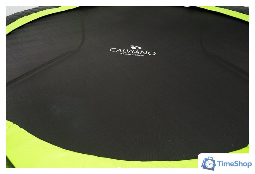 Батут Calviano Inside Master Green 252 см - 8ft (внутренняя сетка, с лестницей) - Изображение №2 — Интернет-магазин Time-Shop