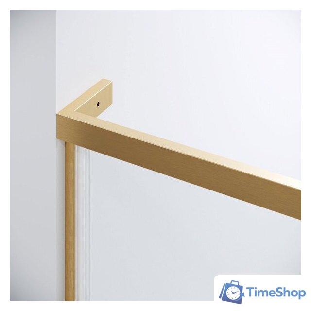 Душевая дверь Grossman Pragma 100x195 100.K33.03.100.32.00 (золото сатин/стекло прозрачное) - Изображение №3 — Интернет-магазин Time-Shop