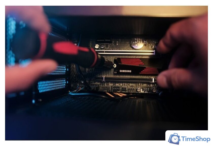 SSD Samsung 990 Pro с радиатором 4TB MZ-V9P4T0CW - Изображение №10 — Интернет-магазин Time-Shop