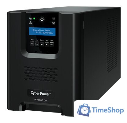 Источник бесперебойного питания CyberPower PR1000ELCD 1000VA - Изображение №1 — Интернет-магазин Time-Shop