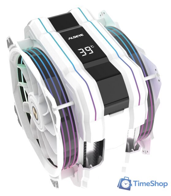 Кулер для процессора ALSEYE M120D W Plus (белый) - Изображение №3 — Интернет-магазин Time-Shop