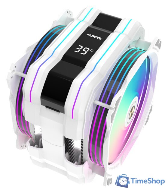 Кулер для процессора ALSEYE M120D W Plus (белый) - Изображение №1 — Интернет-магазин Time-Shop