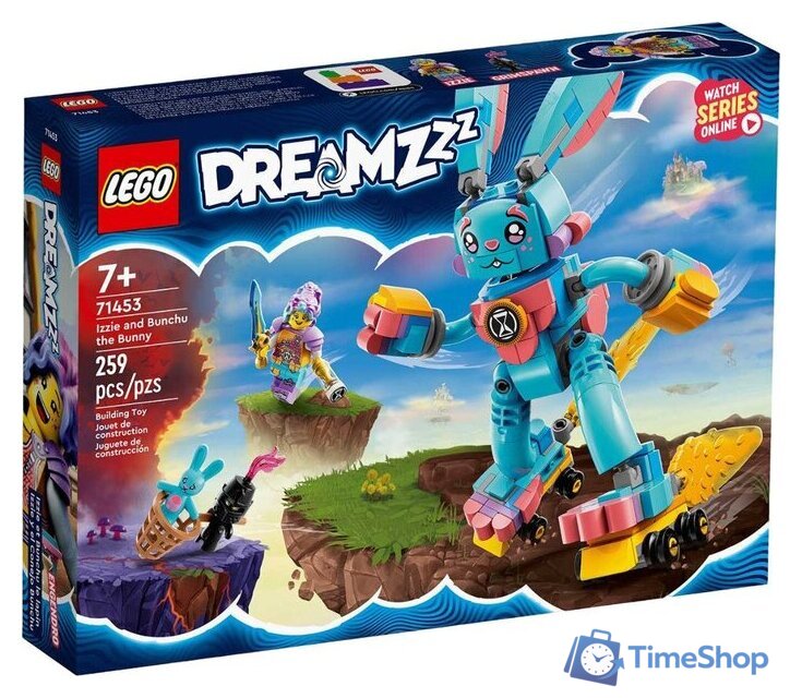 Конструктор LEGO DREAMZzz 71453 Иззи и кролик Бунчу - Изображение №1 — Интернет-магазин Time-Shop