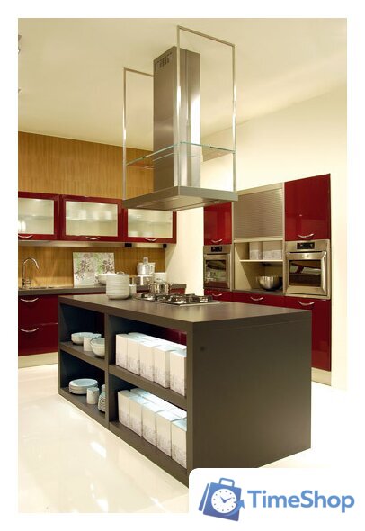 Кухонная вытяжка Falmec Europa Fasteel Island 120 800 м3/ч (нержавеющая сталь) - Изображение №6 — Интернет-магазин Time-Shop