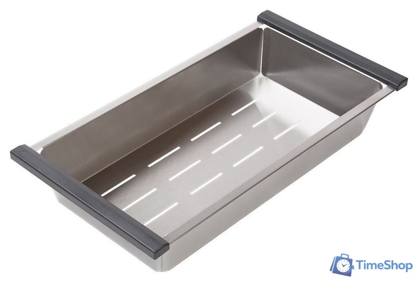 Кухонная мойка Futur FK 6050 Eco Embossing Pop-up Board plus (Satin) - Изображение №6 — Интернет-магазин Time-Shop