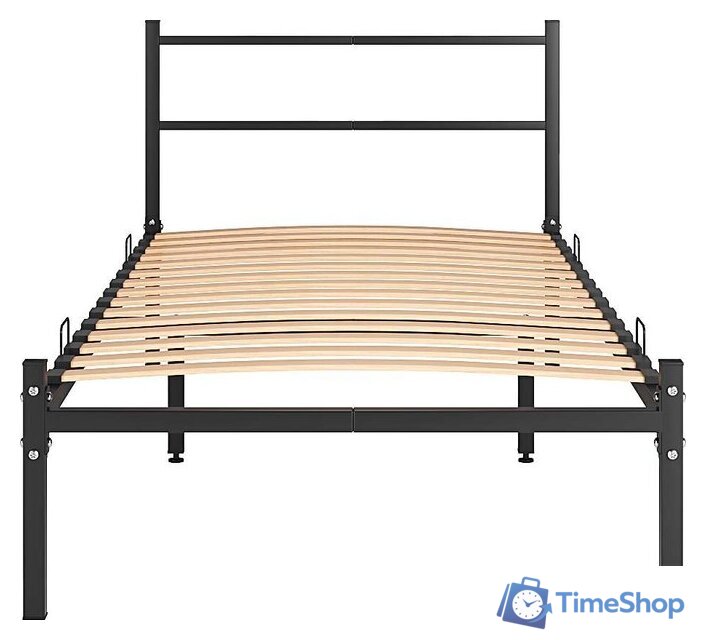 Кровать Князев Мебель Калабрия 1 КЛ1.80.200.Ч (черный муар) - Изображение №3 — Интернет-магазин Time-Shop