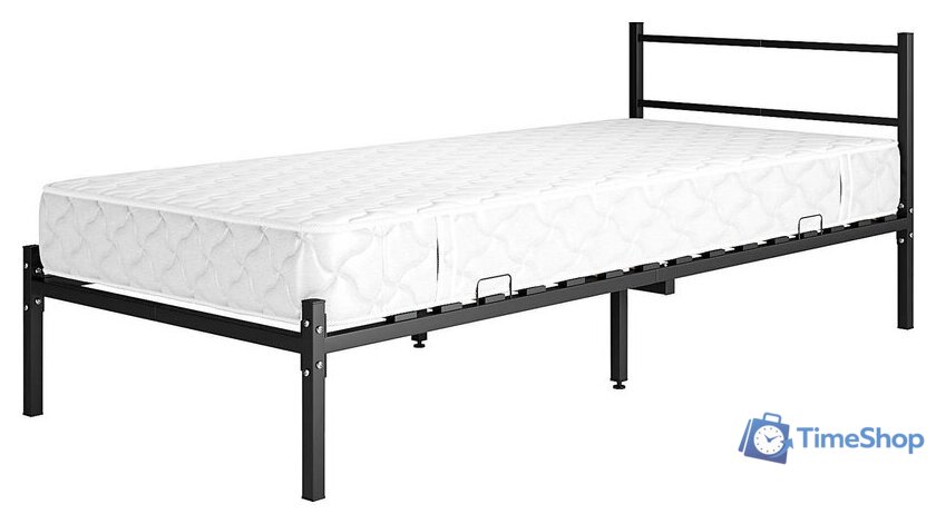 Кровать Князев Мебель Калабрия 1 КЛ1.80.200.Ч (черный муар) - Изображение №1 — Интернет-магазин Time-Shop