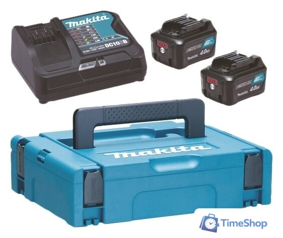 Аккумулятор с зарядным устройством Makita BL1041B + DC10SB (12В/4 Ah + 12В) - Изображение №1 — Интернет-магазин Time-Shop