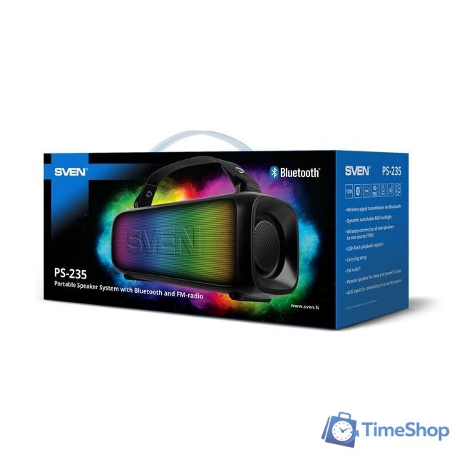Беспроводная колонка SVEN PS-235 - Изображение №11 — Интернет-магазин Time-Shop