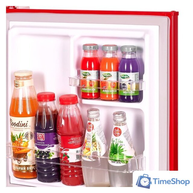 Однокамерный холодильник MAUNFELD MFF50RR - Изображение №9 — Интернет-магазин Time-Shop