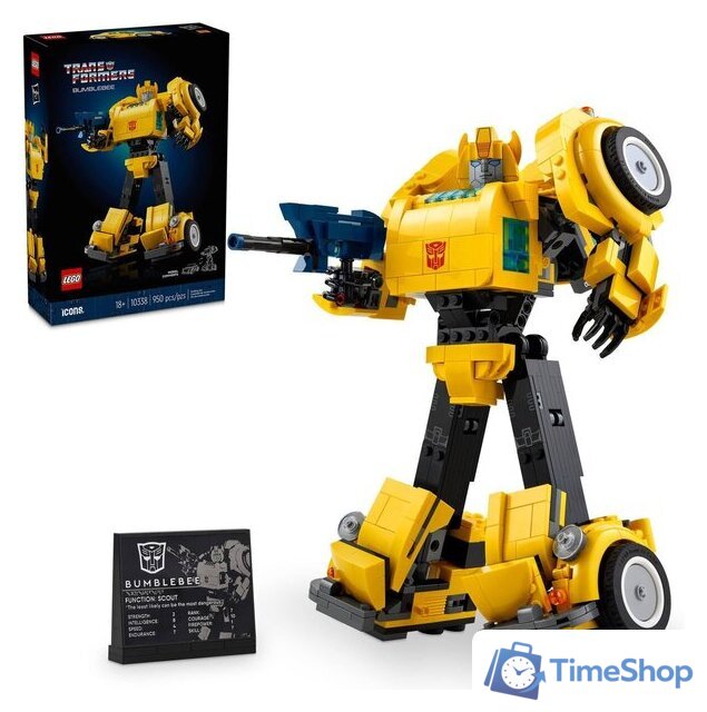 Конструктор LEGO Icons 10338 Бамблби - Изображение №2 — Интернет-магазин Time-Shop