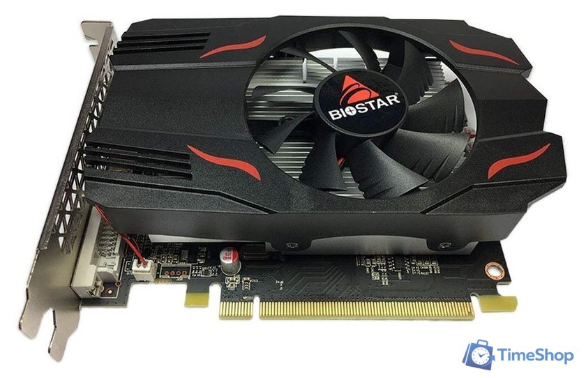 Видеокарта BIOSTAR Radeon RX 550 4GB GDDR5 VA5515RF41 - Изображение №1 — Интернет-магазин Time-Shop