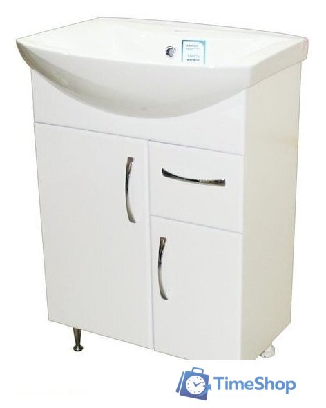  СанитаМебель Тумба под умывальник Камелия-64.15 Д2 - Изображение №1 — Интернет-магазин Time-Shop