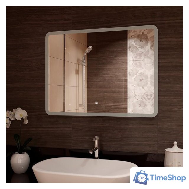  Континент Зеркало Demure Led 90x70 (бесконтактный сенсор) - Изображение №3 — Интернет-магазин Time-Shop