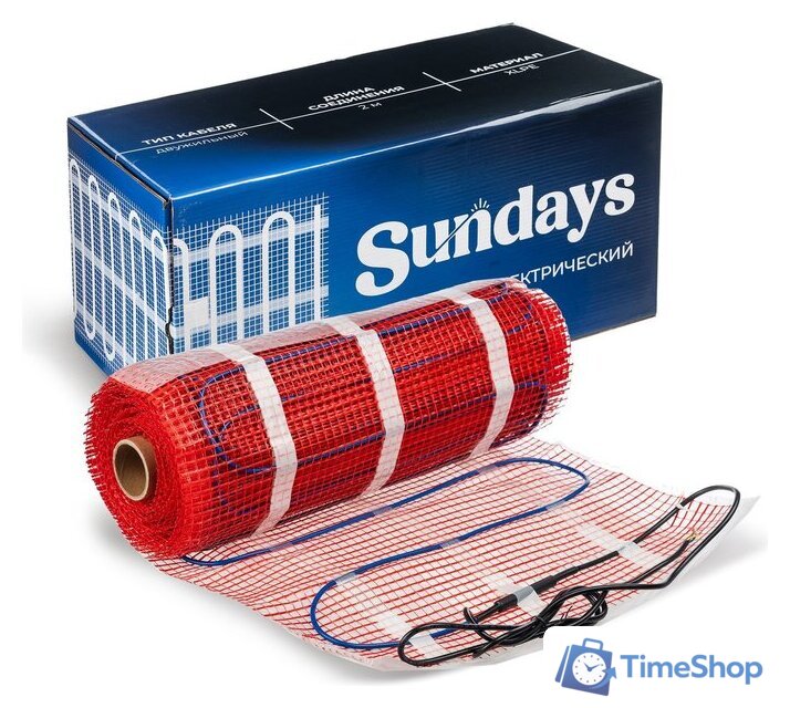 Нагревательный мат Sundays 900Вт (6м2) - Изображение №4 — Интернет-магазин Time-Shop