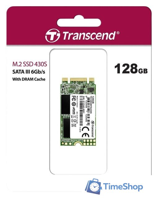 SSD Transcend 430S 128GB TS128GMTS430S - Изображение №3 — Интернет-магазин Time-Shop