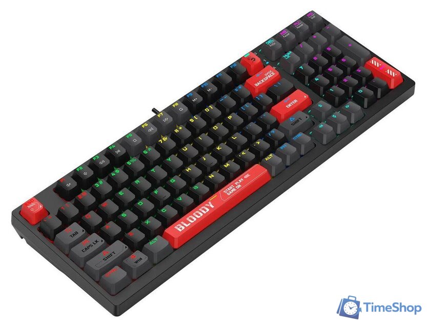 Клавиатура A4Tech Bloody S98 Red (Bloody BLMS Red Plus) - Изображение №13 — Интернет-магазин Time-Shop