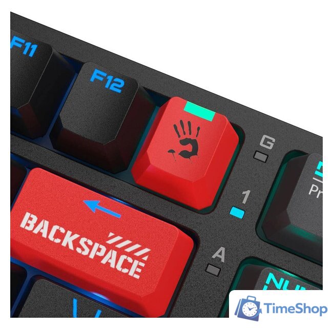 Клавиатура A4Tech Bloody S98 Red (Bloody BLMS Red Plus) - Изображение №18 — Интернет-магазин Time-Shop