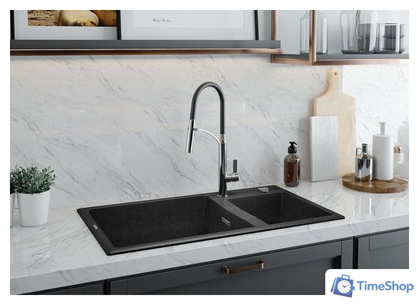 Кухонная мойка Deante Eridan ZQE N20B (черный) - Изображение №3 — Интернет-магазин Time-Shop