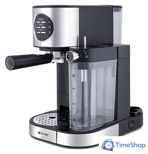 Рожковая кофеварка Kitfort KT-703 - Изображение №1 — Интернет-магазин Time-Shop